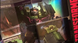 Unboxing! Transformers TCG DEVASTATOR Deck!
