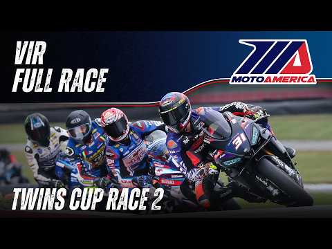 Twins Cup Race 2 at Virginia 2026 - FULL RACE | MotoAmerica