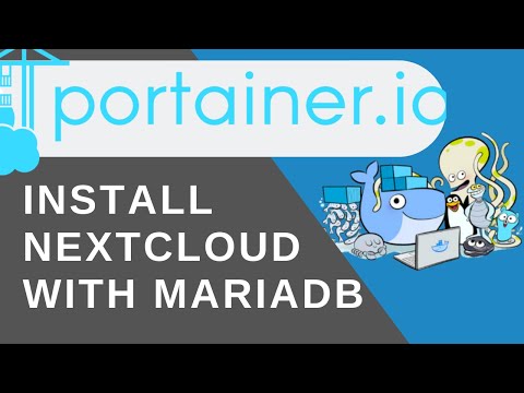 Use Portainer to Install NextCloud with MariaDB - 2