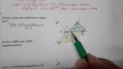 Q.9, EXERCISE 5.1, CHAPTER 5,LINES AND ANGLES, CLASS 7, MATHEMATICS