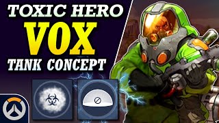 Overwatch - New Hero VOX Concept | Toxic Talon Hazmat Tank!