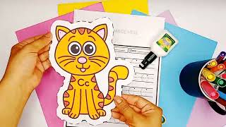 Scissor Skills Cutting Practice Sheets for Kindergarten (with an Alphabet Twist!)