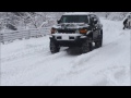 2014/1/19 MKPT49 snow attack!! FJcruiser offroad