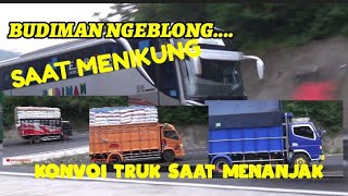 BUDIMAN NGEBLONG SAAT MENIKUNG II ADA KONVOI TRUK SAAT MENANJAK