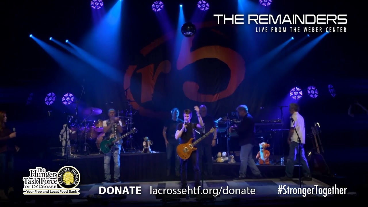 The Remainders Streaming Live from the Weber Center!