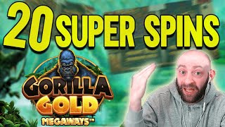 20 Super Spins On Gorilla Gold, £5 Golden Ticket 2, & Dog House Megaways! screenshot 2