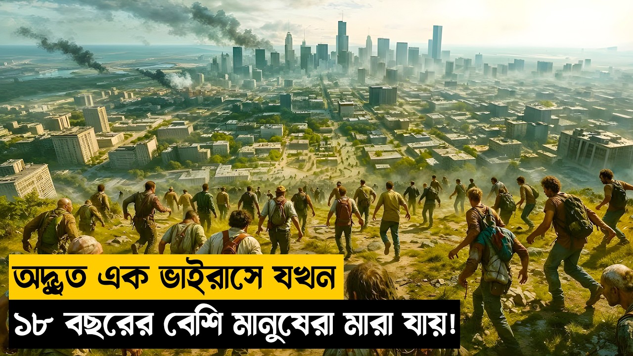 অদ্ভুত ভাইরাসে ৯৯% প্রাপ্তবয়স্ক মানুষ মারা যায় |Movie Explained in Bangla|Survival Series Bangla
