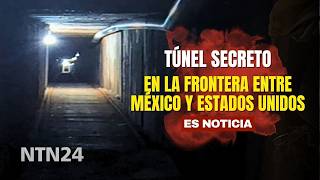 Descubren un túnel secreto en la frontera entre México y Estados Unidos: este es el video