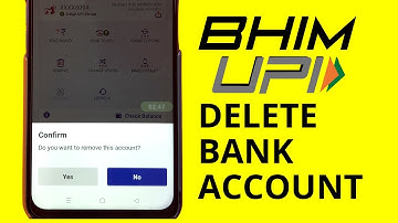 How to Delete Bank Account From BHIM App? | Remove BHIM App Bank Account