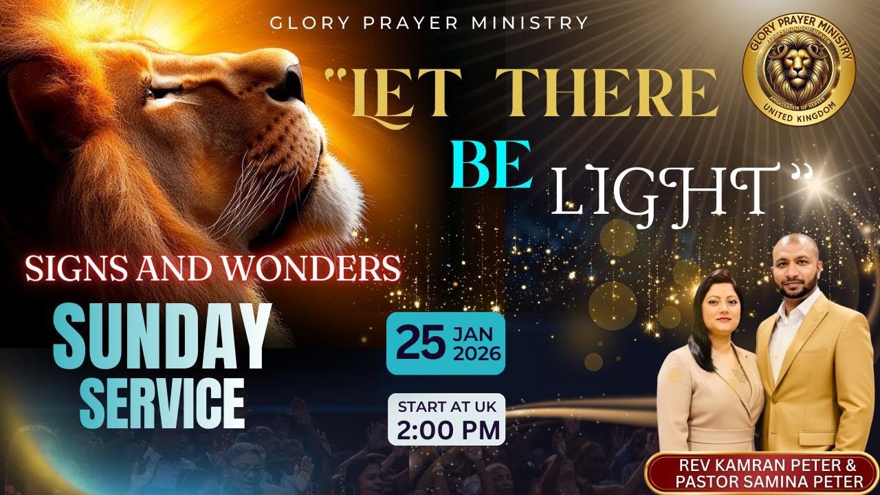 Let  There Be Light || Signs and Wonders || Healing || Jesus || Power Of God ||