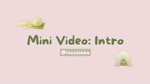 ੈ✩‧₊˚First Video | Intro | Read the Description Box Below