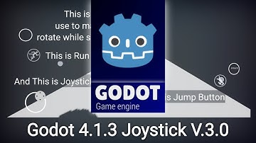 Testing a Godot 4.1.3 Touchscreen Joystick (V3 Project)