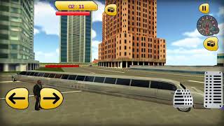 luxury limo taxi driver city : limousine driving screenshot 4