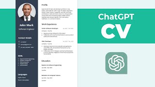 How to Make CV with ChatGPT | ChatGPT Resume Writing | AI Resume