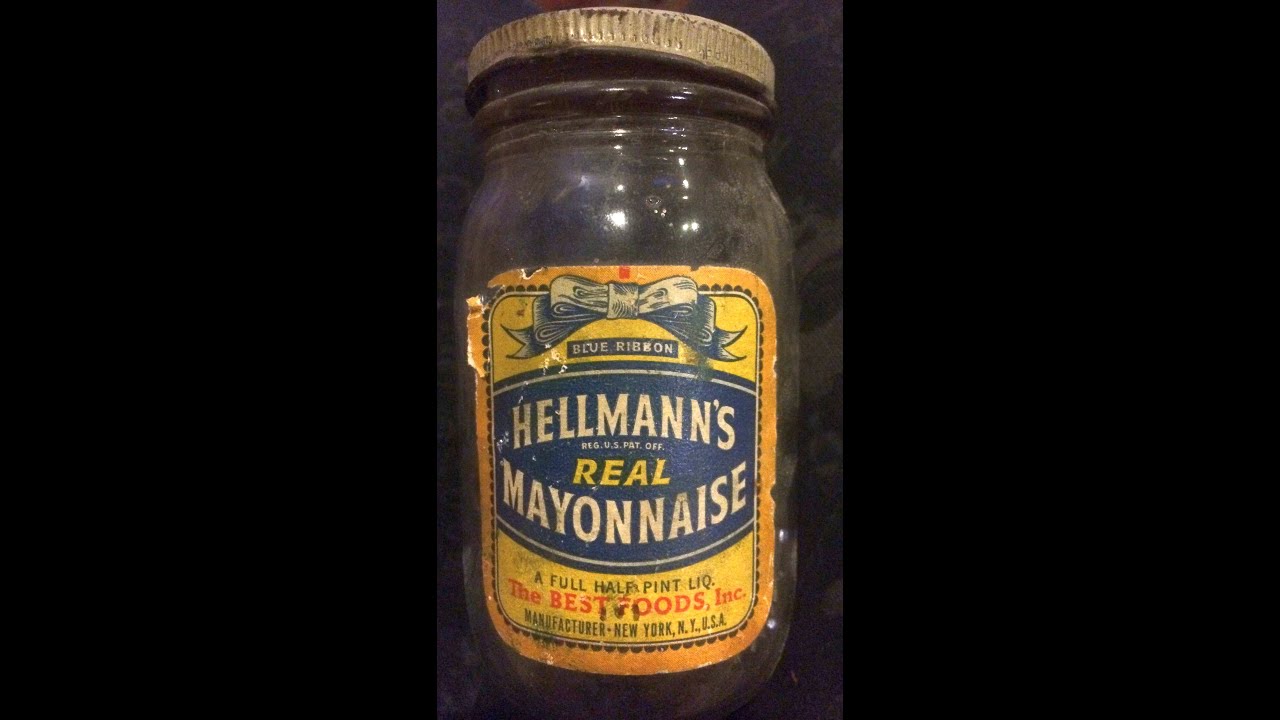 Hellman's Mayonnaise | Antique Bottle Stories