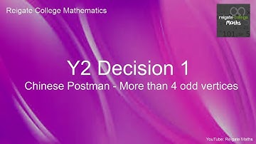 Route Inspection with more than 4 odd vertices