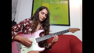 Comfortably Numb (Pink Floyd) - Original Guitar Solo - Cover By Maria Barbieri