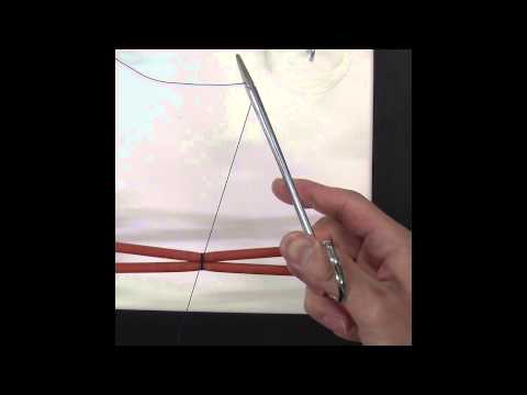 How to tie a strangle knot