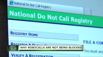 Why robocalls are not being blocked