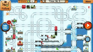 Rail Maze 2 Interesting Gameplay - Train Puzzle Game - Android Gameplay #2140