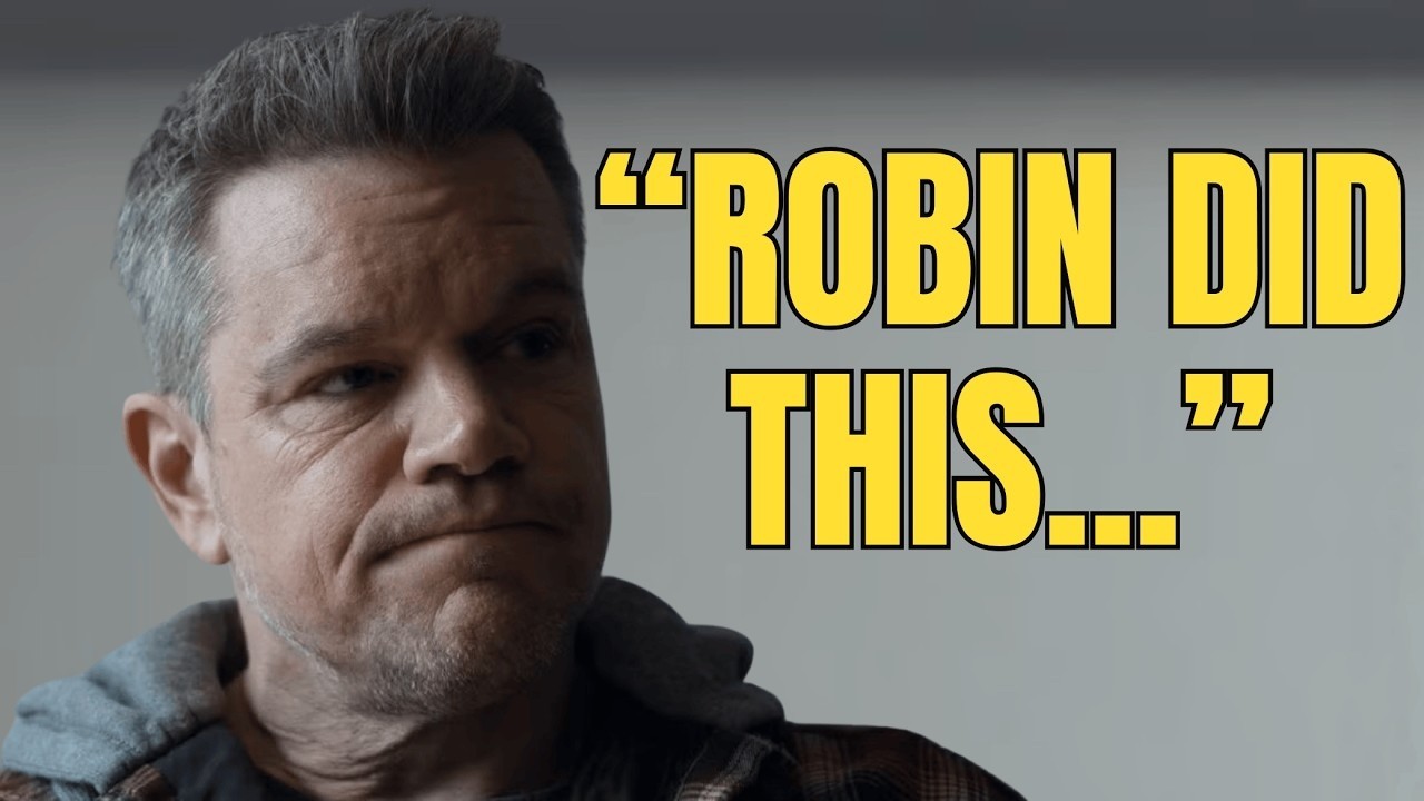 After Decades, Matt Damon Finally Spoke about Robin Williams