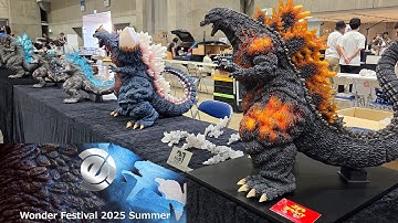 New Ezhobi Godzilla Figures at Wonder Fest Summer 2025 | GForever Reports in Person