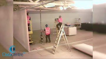 Modusec Modular data centre room build designed and delivered as a turnkey solution by Datacentre UK