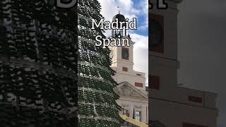 Christmas in the Puerta del Sol Madrid, Spain #madrid #Christmas #spain