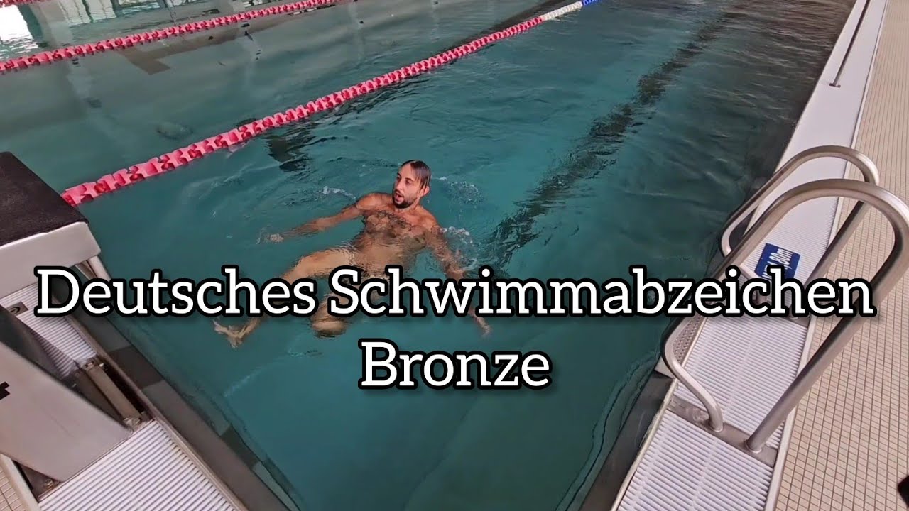 Deutsches Schwimmabzeichen Bronze