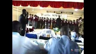 Chavakali Boys school perfoming the Muema brothers song Stella at the Western province Musicfestival