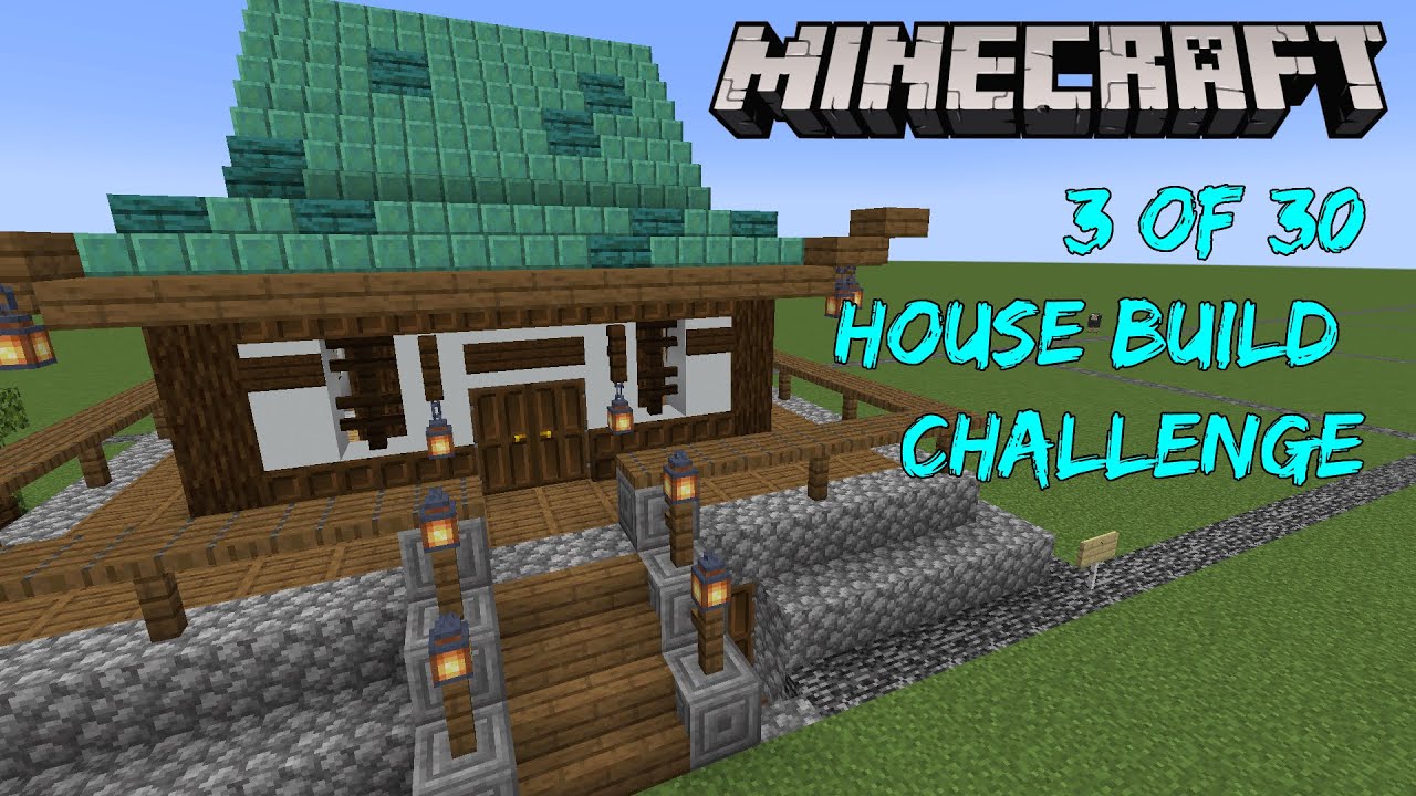 Dojo build | 3 of 30 House build challenge | Minecraft 1.18 - YouTube