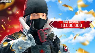 کل هدف دونیتم رو یک نفر پر کرد | RAINBOW SIX SIEGE