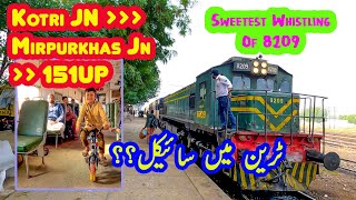 A Refreshing Winter Train Journey | Scenery & Food | Kotri Jn to Mirpurkhas Jn on 151UP