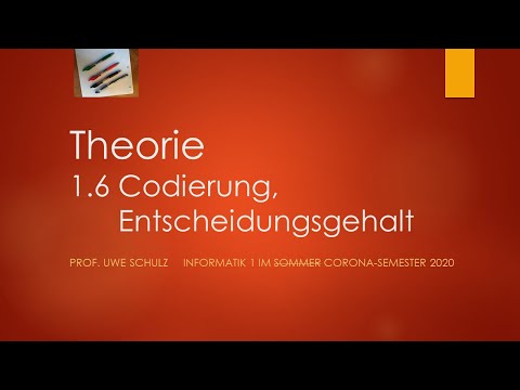Video: Was sind die drei wichtigsten Kodierungssysteme?