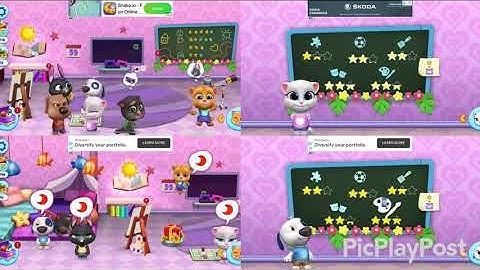 Up to faster 4 parison to talking Tom friends