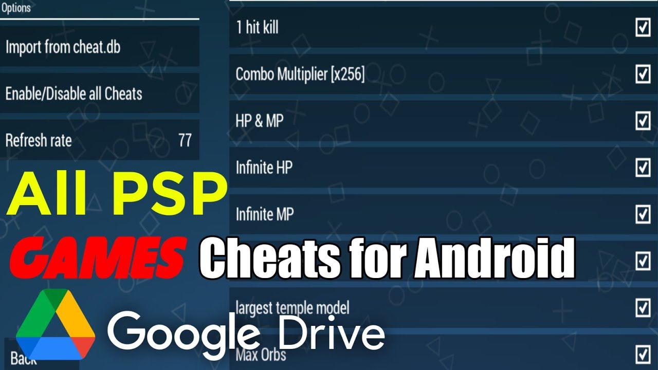 All Game PSP File iso Database APK for Android Download