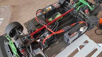 installing perfect pass side skirts on a dented Arrma chassis