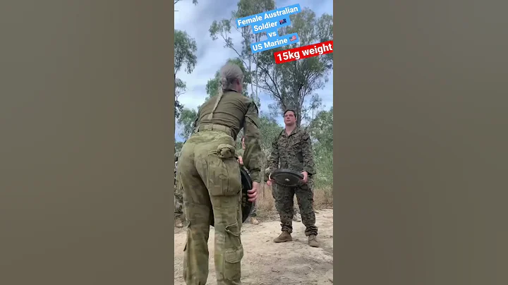 Female Australian Soldier VS Male U.S. Marine Contest!!! #shorts - DayDayNews