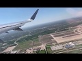 American Airlines takeoff Airbus A321 from Dallas/Fort Worth (DFW)