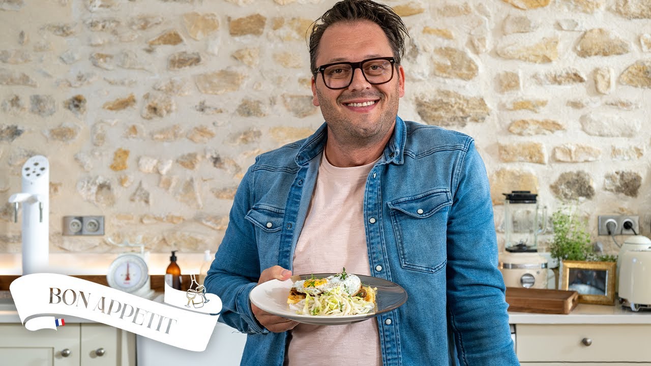 Hartige Brusselse wafel met champignons | Bon Appétit