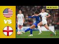 USA vs England  All Goals  Extended Highlights VAR Decides The Game  October 7 2022