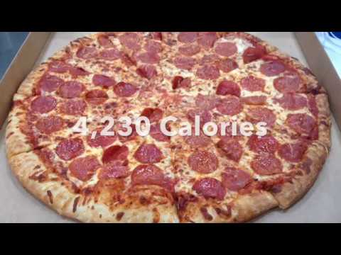 Skinny Guy Eats Whole 18 Costco Pizza 4 000 Calories Youtube