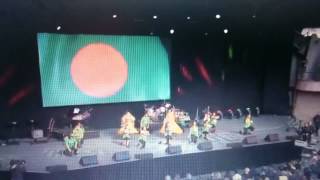 Video thumbnail of "Cholo Bangladesh fan song in ICC opening ceremony"