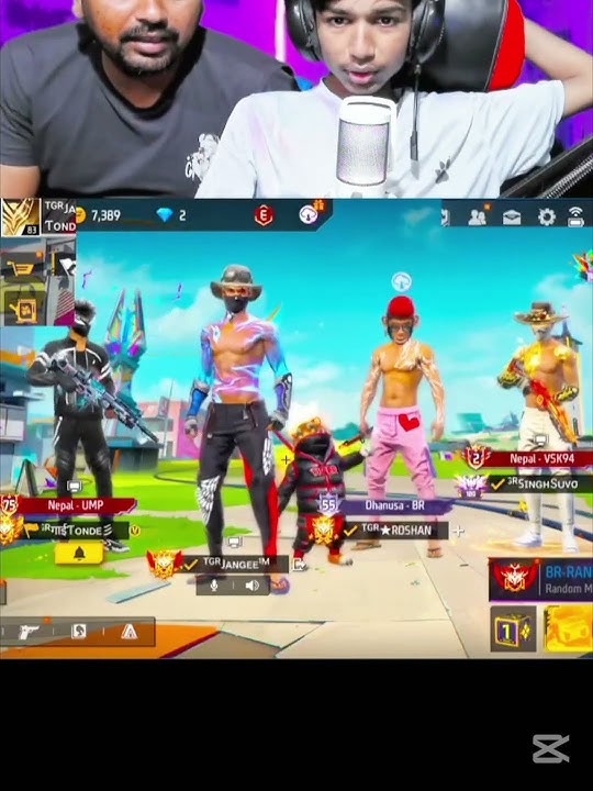 TONDE DAI INVITE ME ON LIVE  #freefire #rmjangee #tondegamer