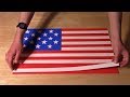 Lhistoire du drapeau des usa en papier