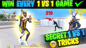 1v1 God Level Custom Tips and Tricks🤯1 vs 1 Free Fire  One Tap Headshot Trick free fire 🔥#freefire