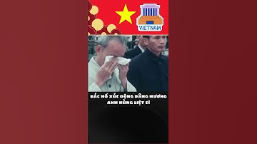 Khoảnh khắc Bác Hồ rơi lệ khi dâng hương liệt sĩ khiến triệu con tim nghẹn ngào | #Shorts