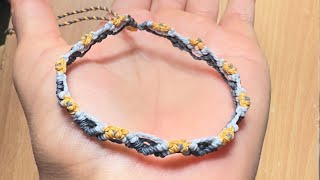 Cómo Hacer Pulsera en Macramé para Principiantes