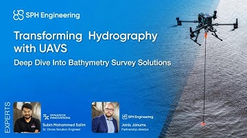 Drone-Based Bathymetry Solution | SPH Engineering with Echo Sounders for Hydrographic Surveying