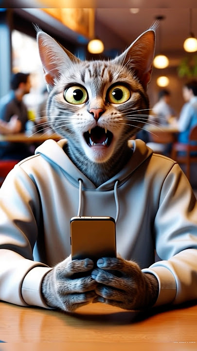 “Max’s Unexpected Text! 😼📱 | What Did He See?” #funny #huskystory #cute #cat